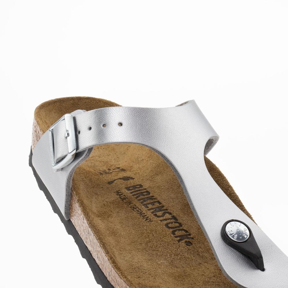 Flip Flop Birkenstock Gizeh 43853 - ezüst