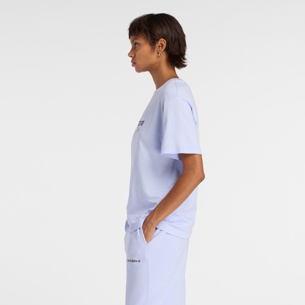 Női póló New Balance WT61Z7OQDYK - lila