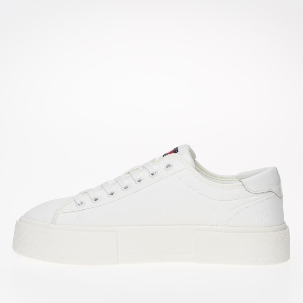 Cipő Tommy Jeans Floxing Flatform EN0EN02480-YBL - fehér