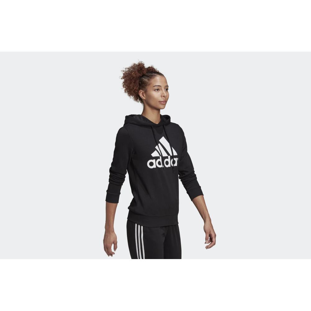 Pulóver adidas Essentials Relaxed Logo Hoodie GM5514 - fekete