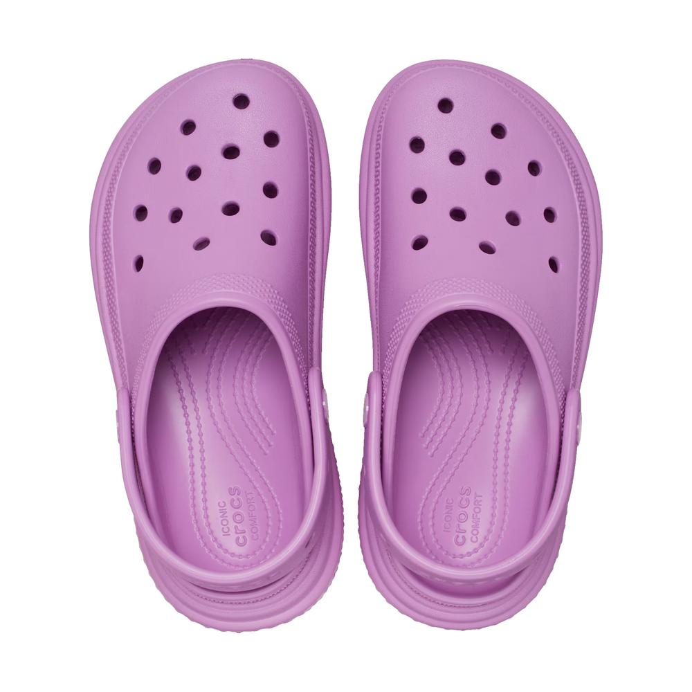 Flip Flop Crocs Stomp Clog 209347-6WQ - rózsaszín