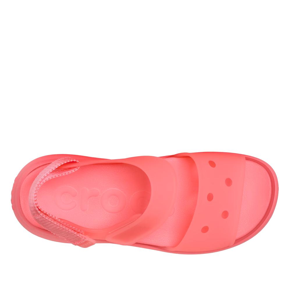 Női szandál Crocs Soho Frosted Y-Strap 212651-6UI - rózsaszín