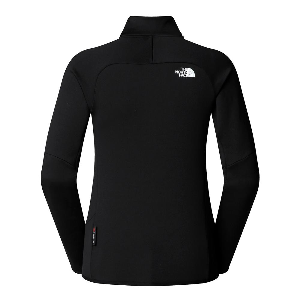 Pulóver női The North Face Meteora 1/4 Zip Fleece 0A8E2SJK31 - fekete