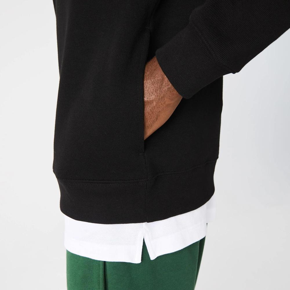 Pulóver Lacoste SH1927-031 - fekete