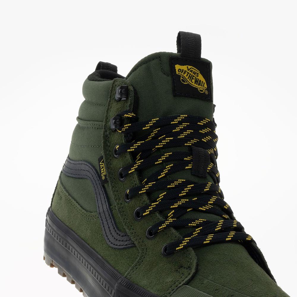 Férfi cipő Vans SK8-Hi Waterproof Insulated VN000DAQ2031 - zöld