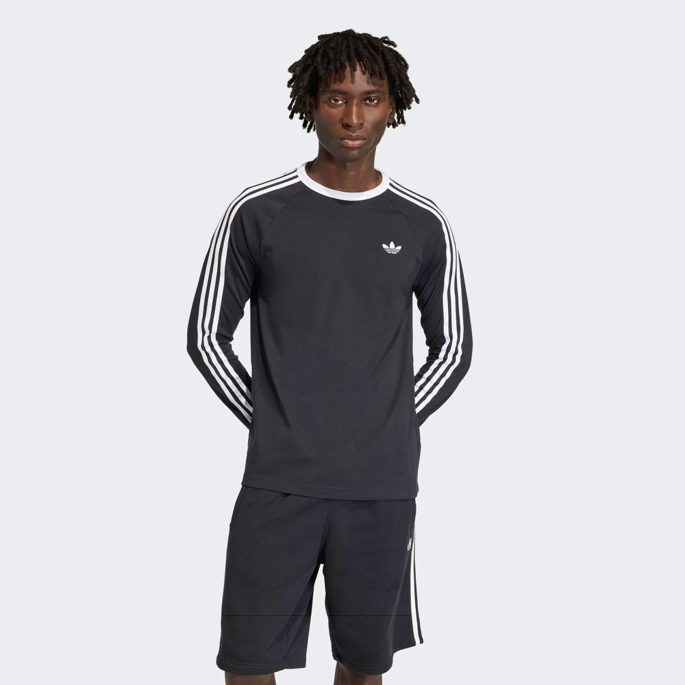 Férfi póló adidas Originals 3-Stripes KE3546 - fekete