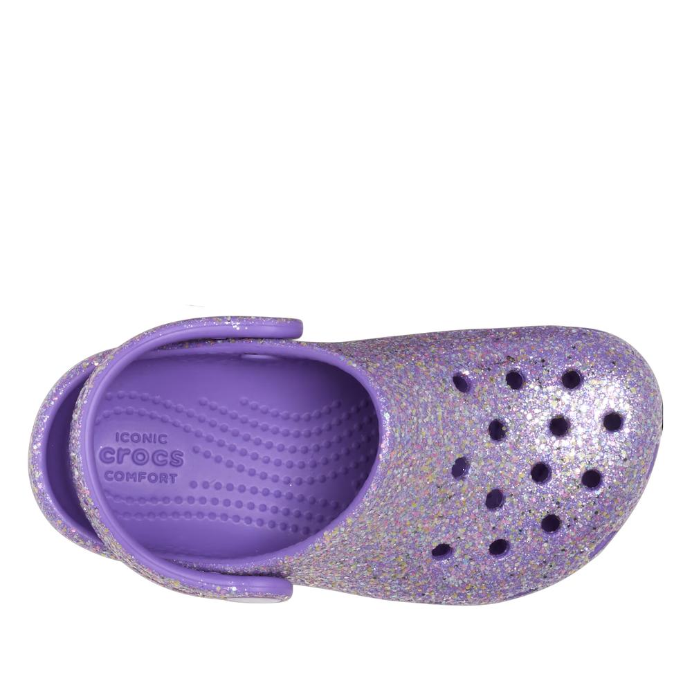 Flip Flop gyerek Crocs Classic Fantasy Glitter Clog 212562-510 - lila