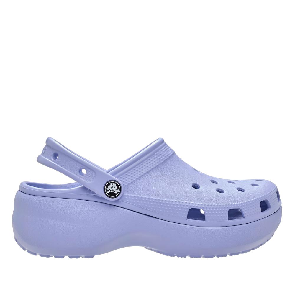 Flip Flop női Crocs Classic Platform Clog 206750-453 - lila
