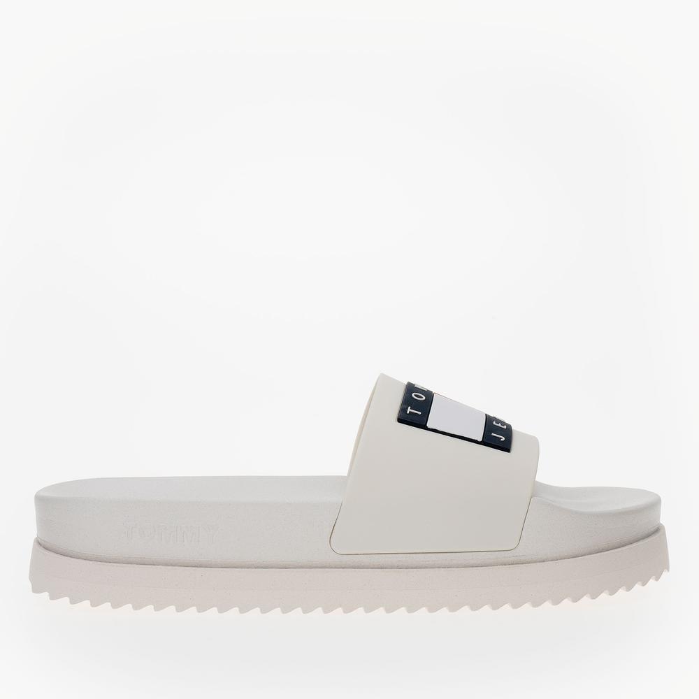 Flip Flop Tommy Jeans Elevated Flatform EN0EN02451-YBL - fehér