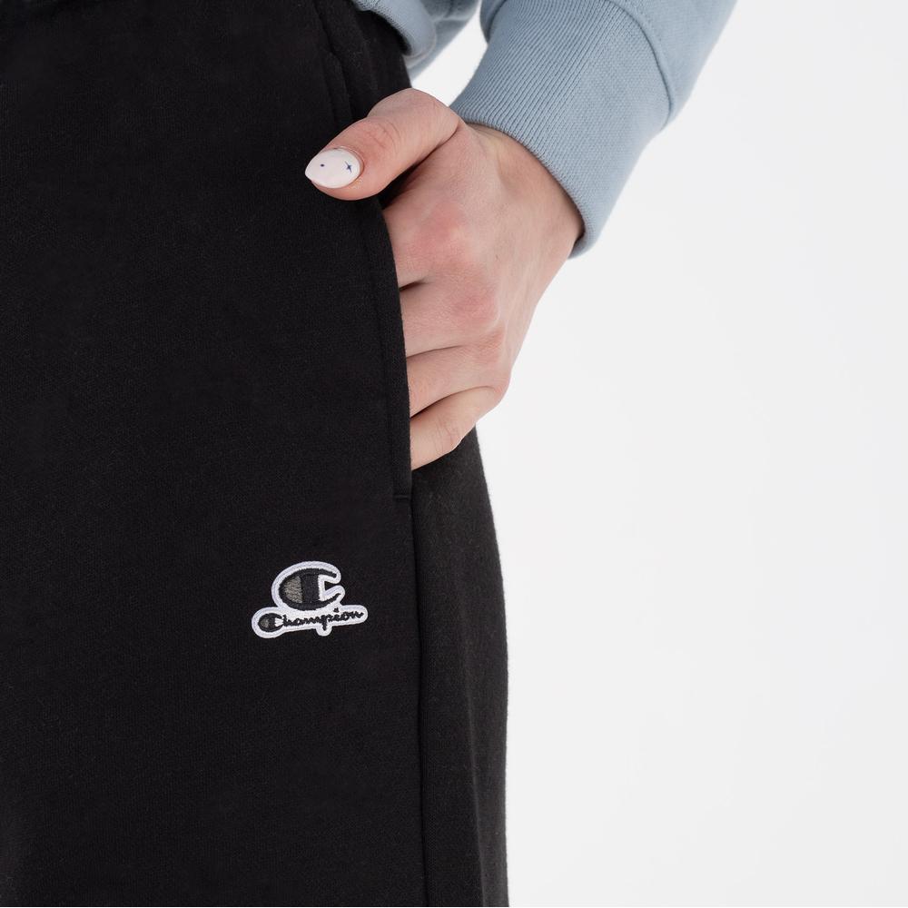Alsonadrág Champion C Logo Embroidery Fleece 115487-KK001 - fekete