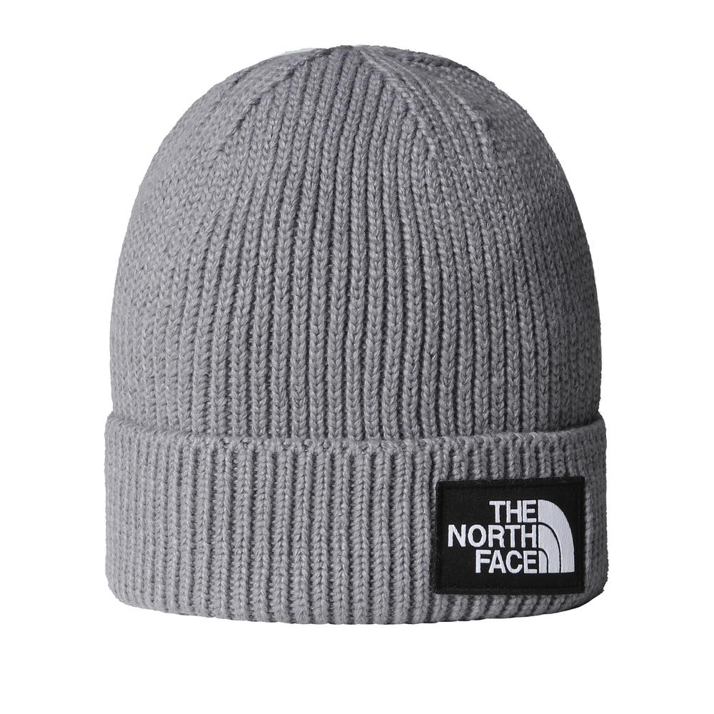 Téli sapka unisex The North Face Logo Box Beanie 0A8CHEDYY1 - szürke