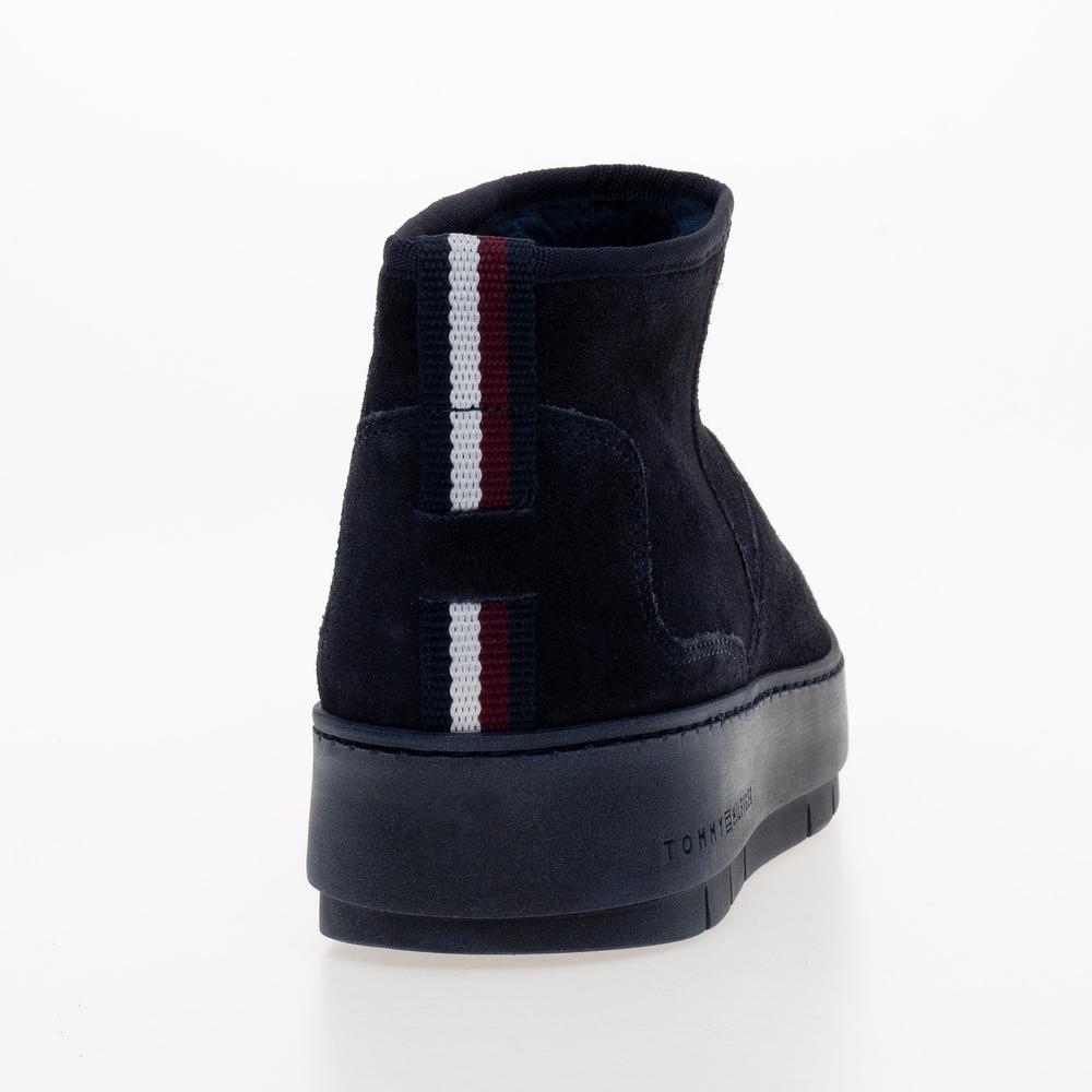 Cipő Tommy Hilfiger Cool Suede Snowboot FW0FW07662-DW6 - sötétkék