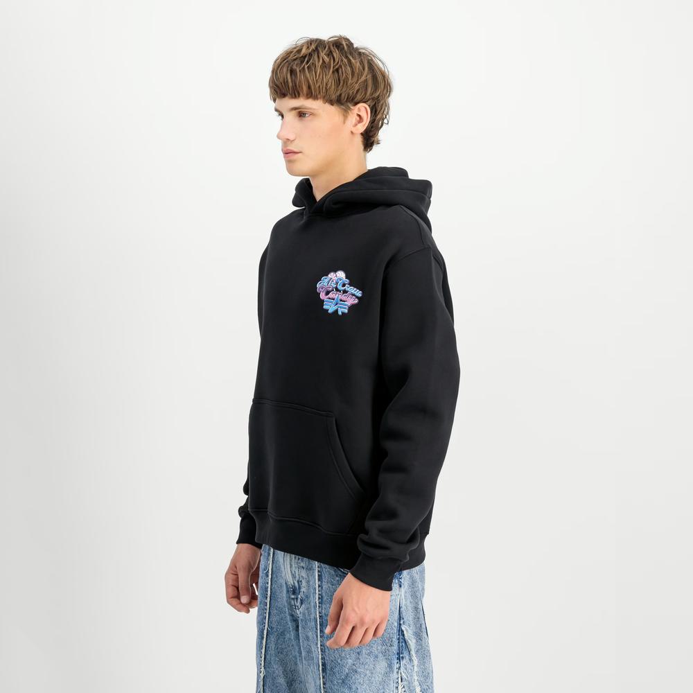 Pulóver Alpha Industries Candy Crew 14833603 - fekete