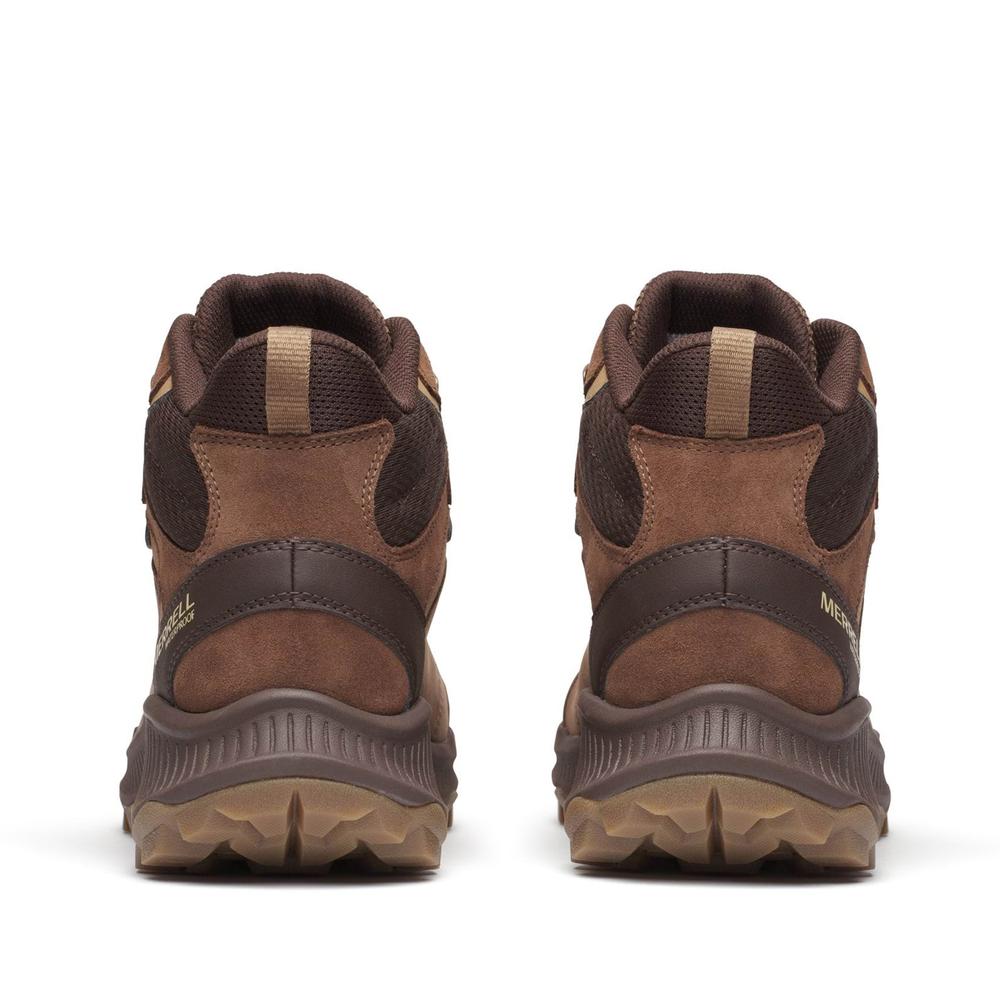 Férfi cipő Merrell Speed Strike 2 Leather Mid Waterproof J038073 - barna