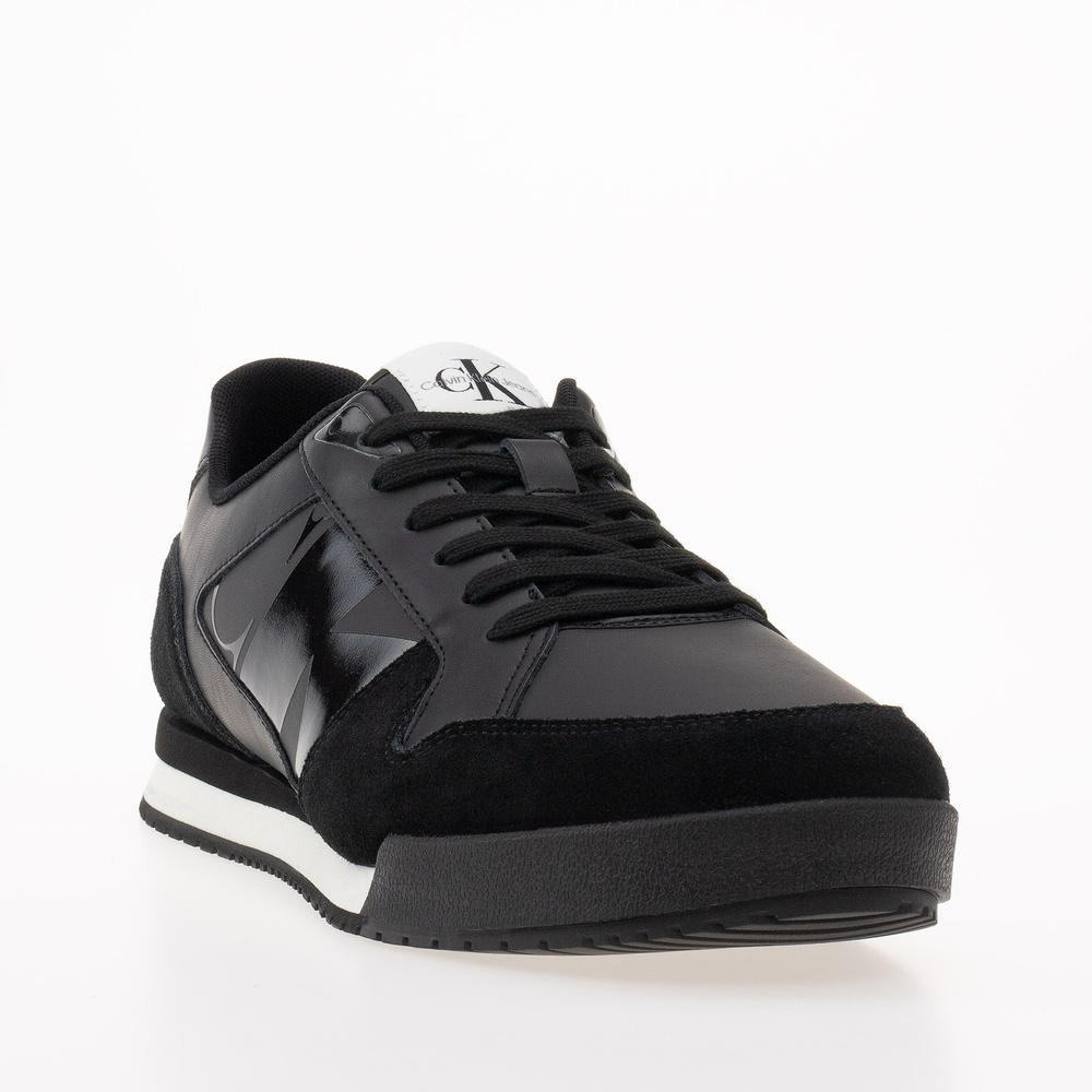 Cipő Calvin Klein Low Profile Runner Mod Vint YM0YM00695-BEH - fekete