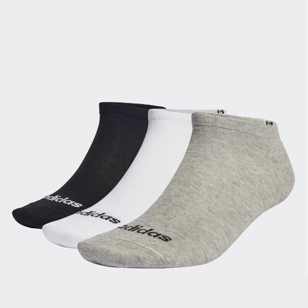 Zokni adidas Sportswear Think Linear Low-Cut Socks 3 Pairs IC1300 - többszínű