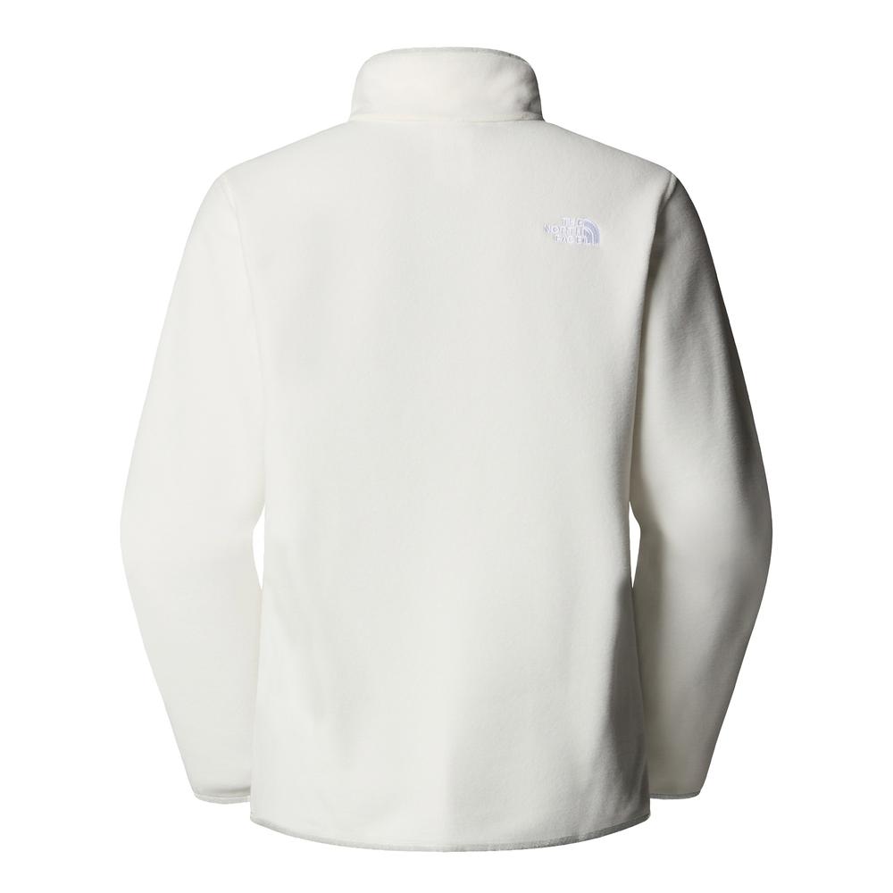 Pulóver The North Face Glacier 1/4 Zip Fleece 0A8D2JQLI1 - fehér
