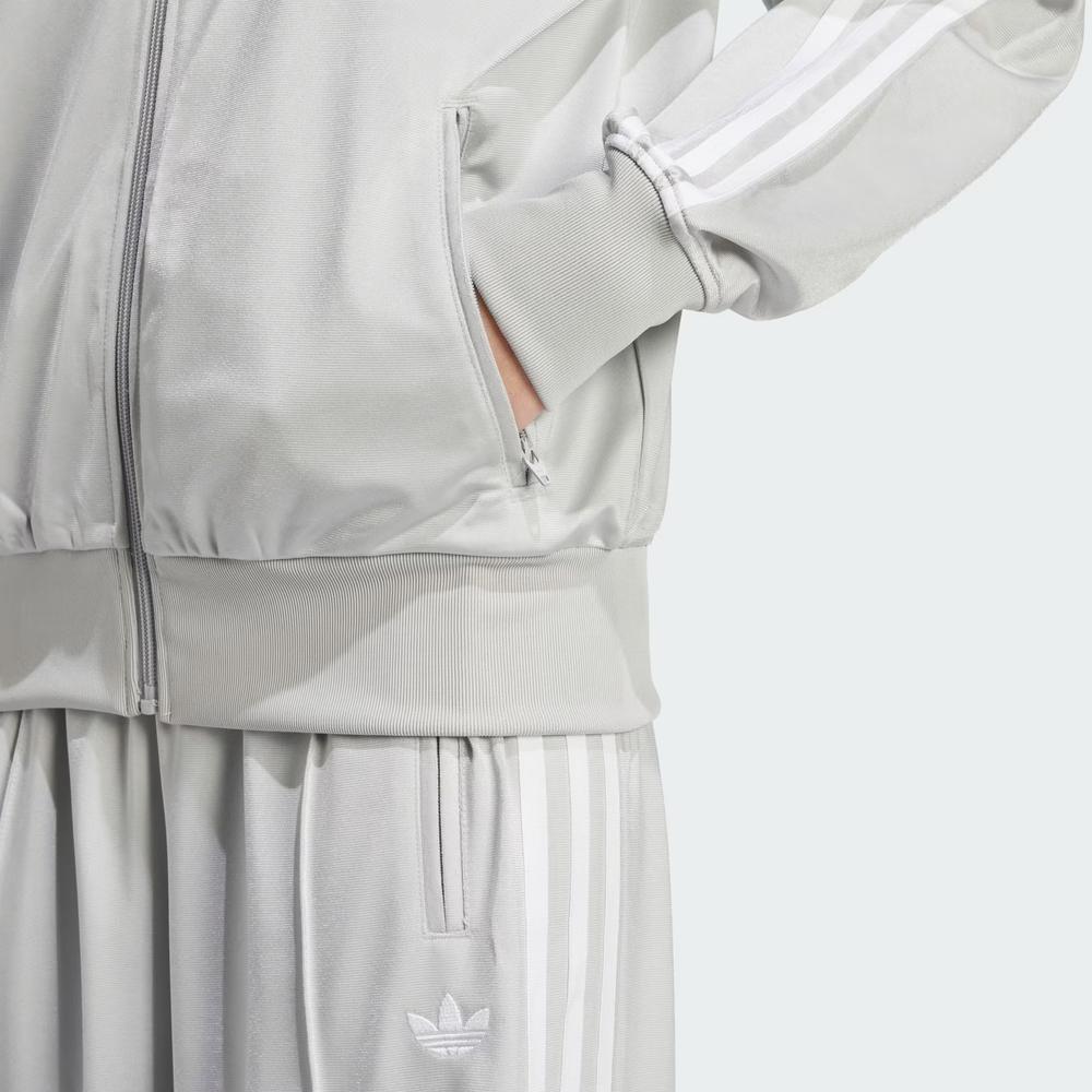 Pulóver adidas Adicolor Classic Firebird Loose JC8254 - szürke