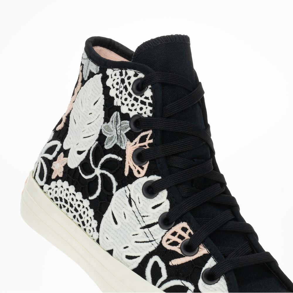 Cipő Converse Chuck Taylor All Star Butterflies High Top A07536C - többszínű