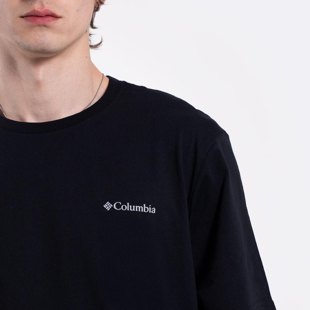 Férfi póló Columbia CSC Basic 2154991010 - fekete