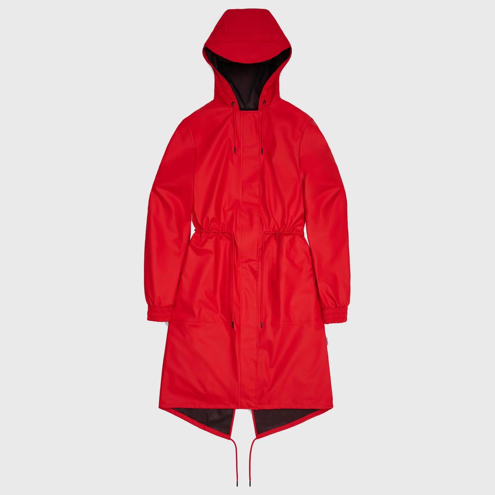 Dzseki Rains String Parka W3 18550-12 - piros