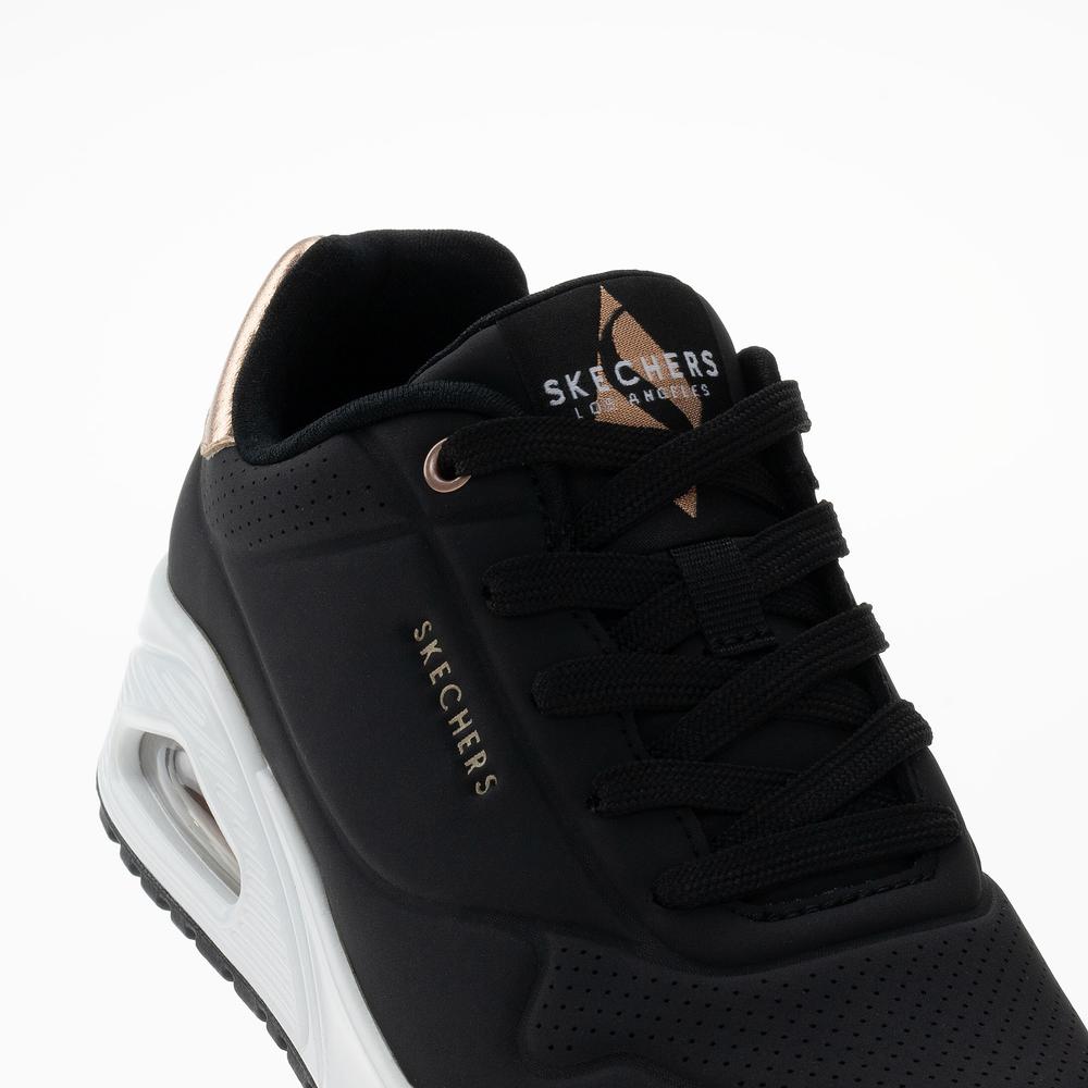 Női cipő Skechers Uno Golden Air 177094BLK - fekete