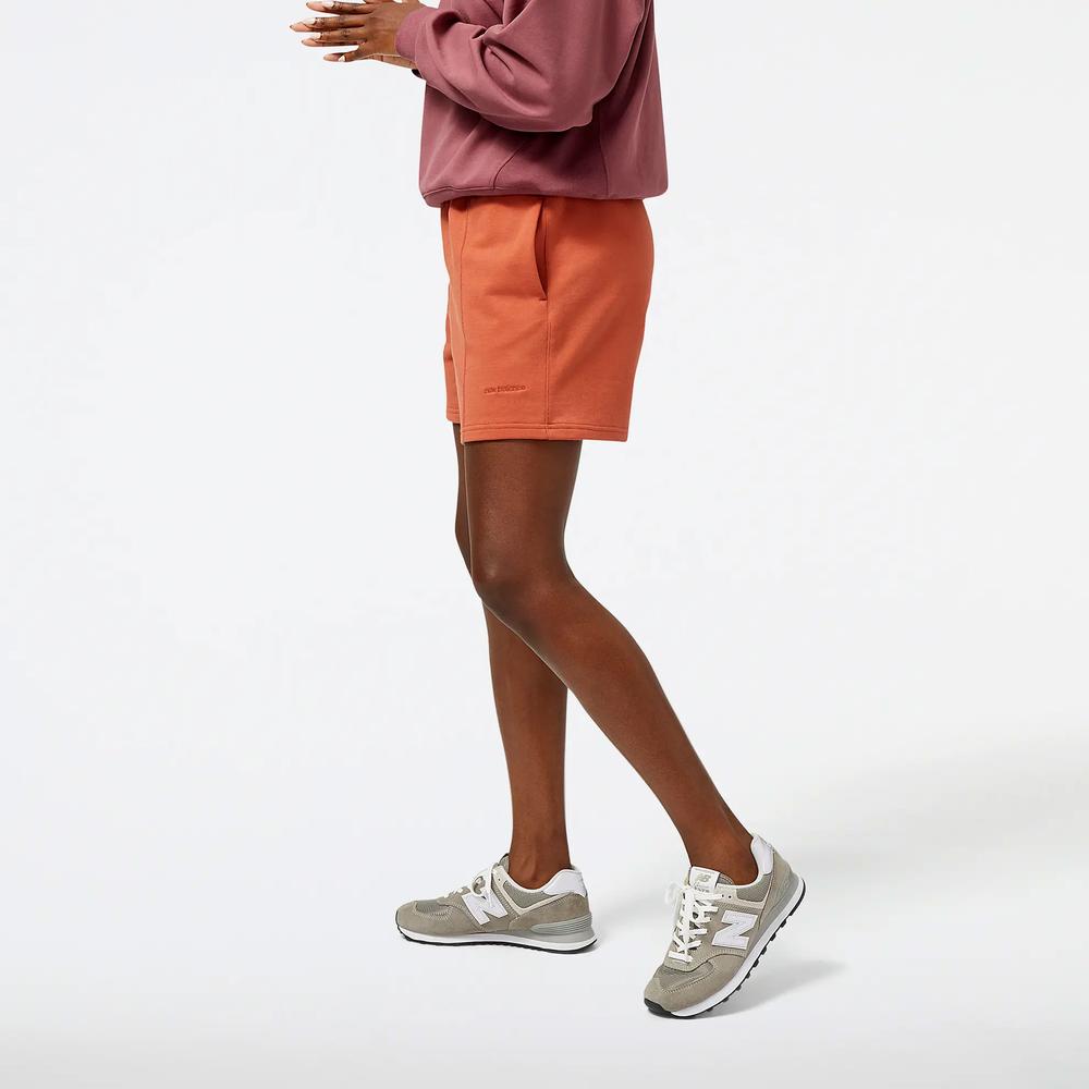 Női rövidnadrág New Balance WS23552MHY – narancs