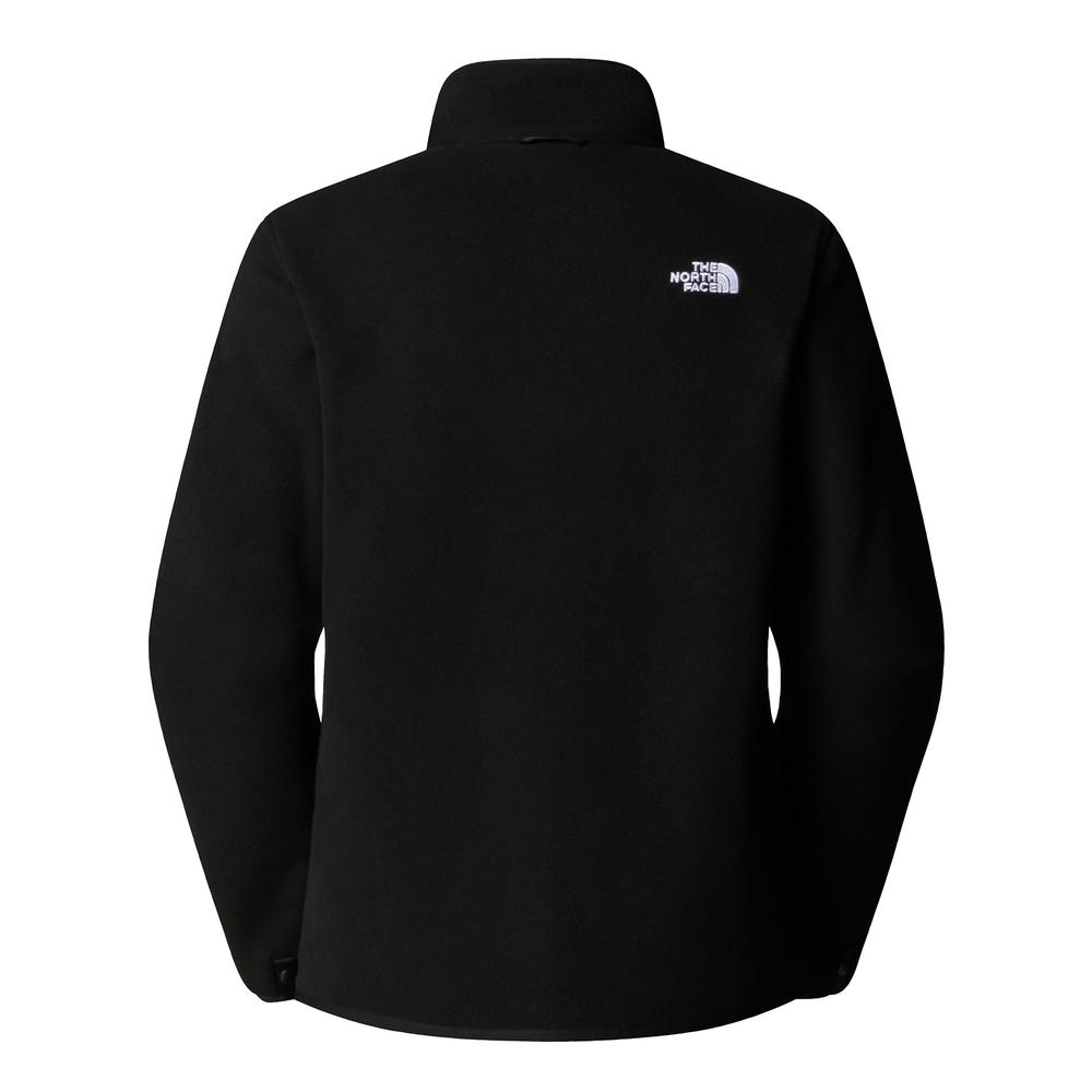 Női pulóver The North Face 100 Glacier Full-Zip Fleece 0A8D2FJK31 - fekete