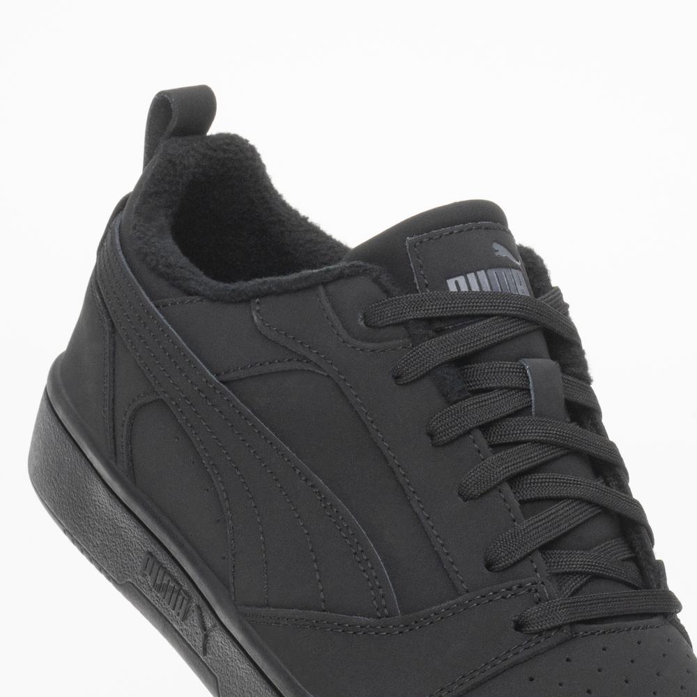 Cipő Puma Rebound V6 Low Nubuck 39747503 - fekete