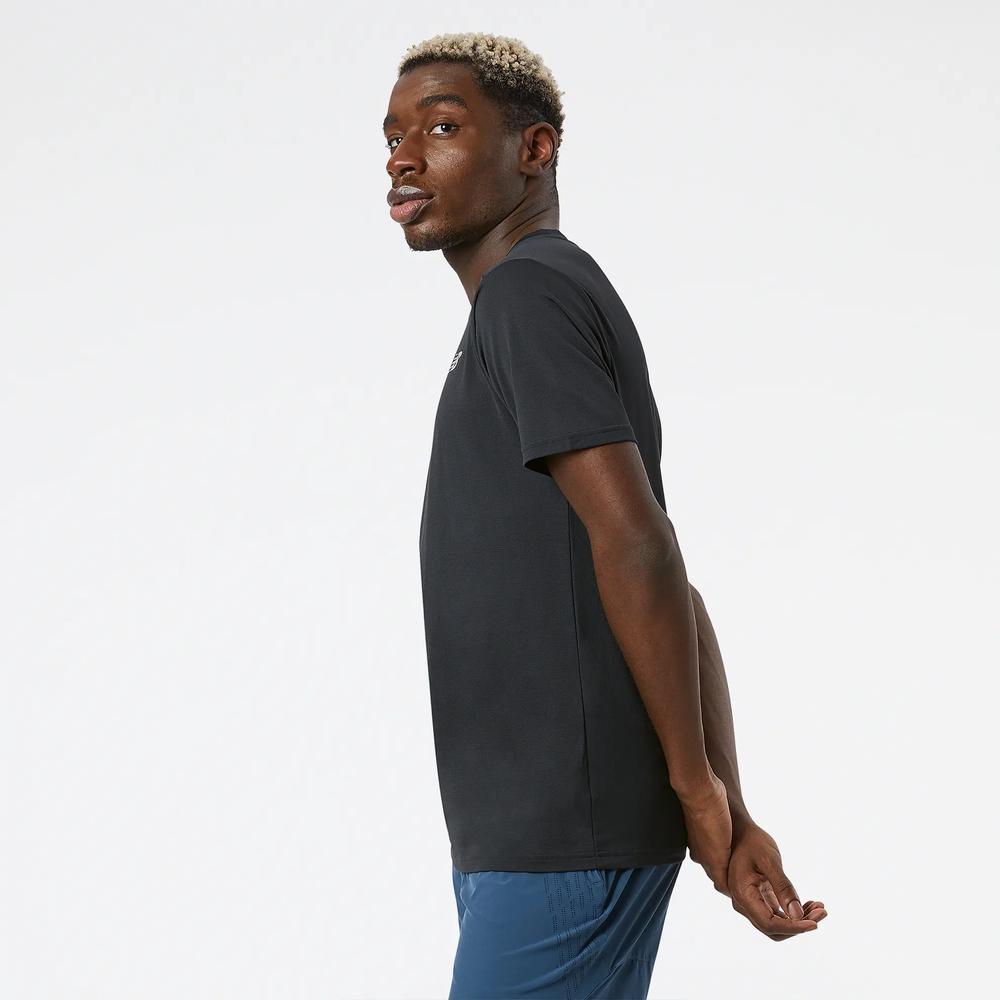 Férfi futópóló New Balance MT11205BK - fekete