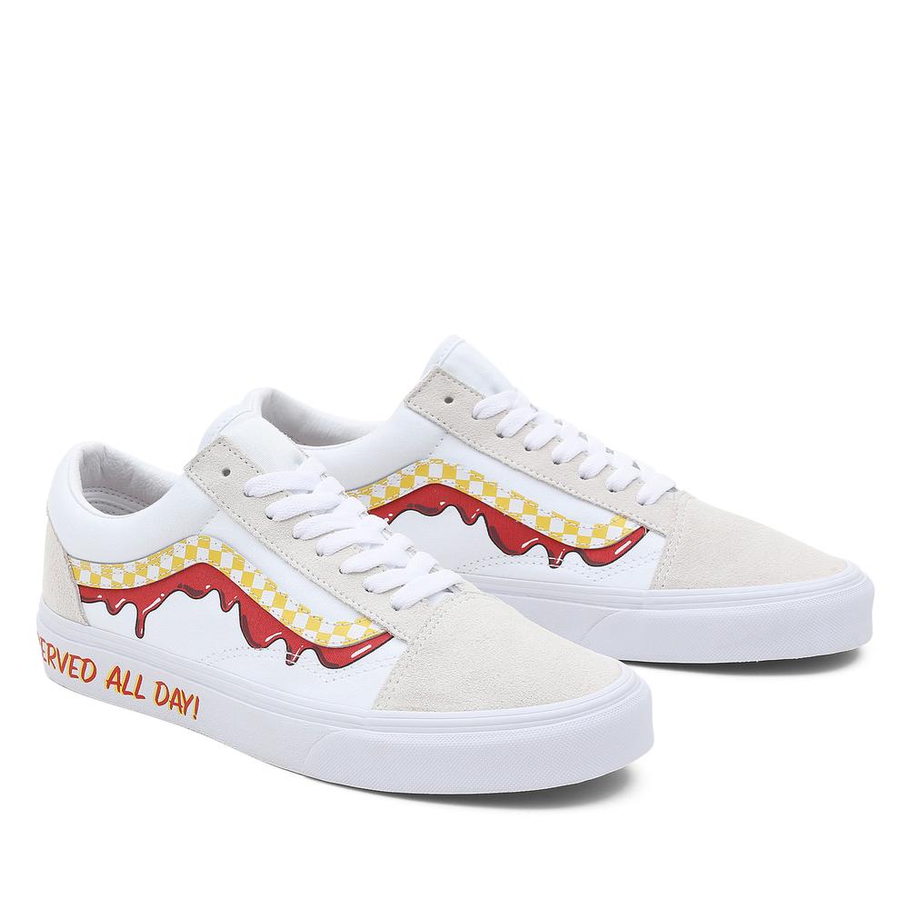 Cipő Vans Old Skool VN0A5KRSW001 - fehér