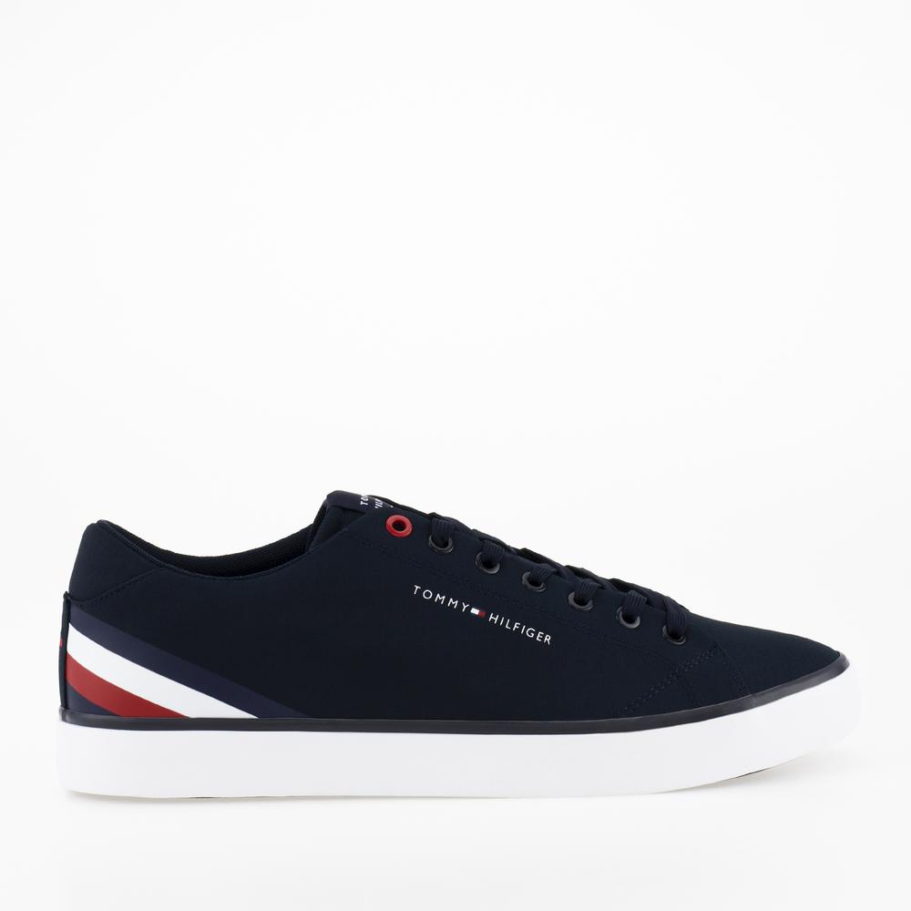 Cipő Tommy Hilfiger HI Vulc Core Low Stripes FM0FM04735-DW5 - sötétkék