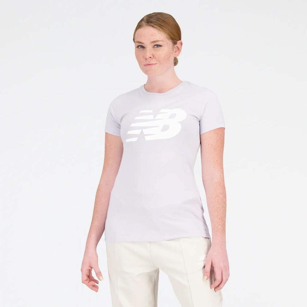 Póló New Balance WT03816GRV - lila