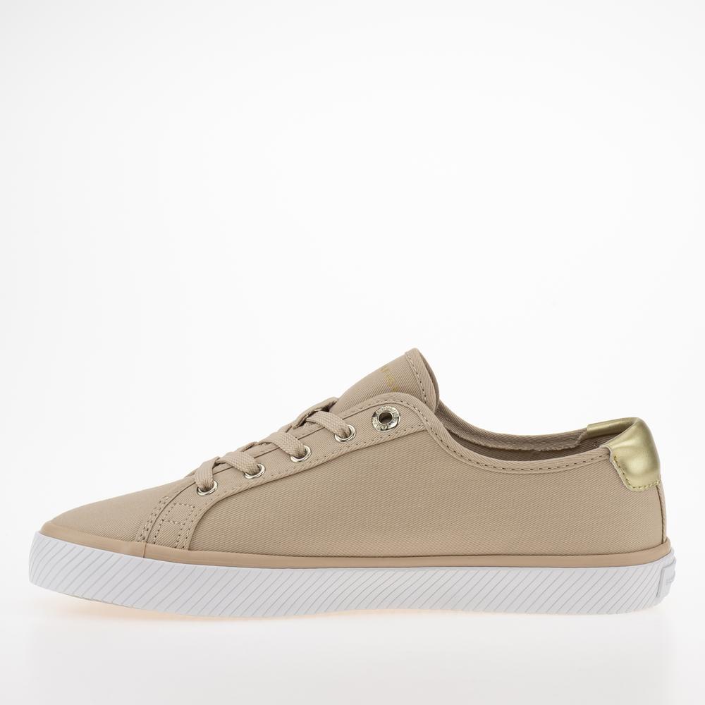 Cipő Tommy Hilfiger Metallic Lace-Up FW0FW06957-TRY - narancs