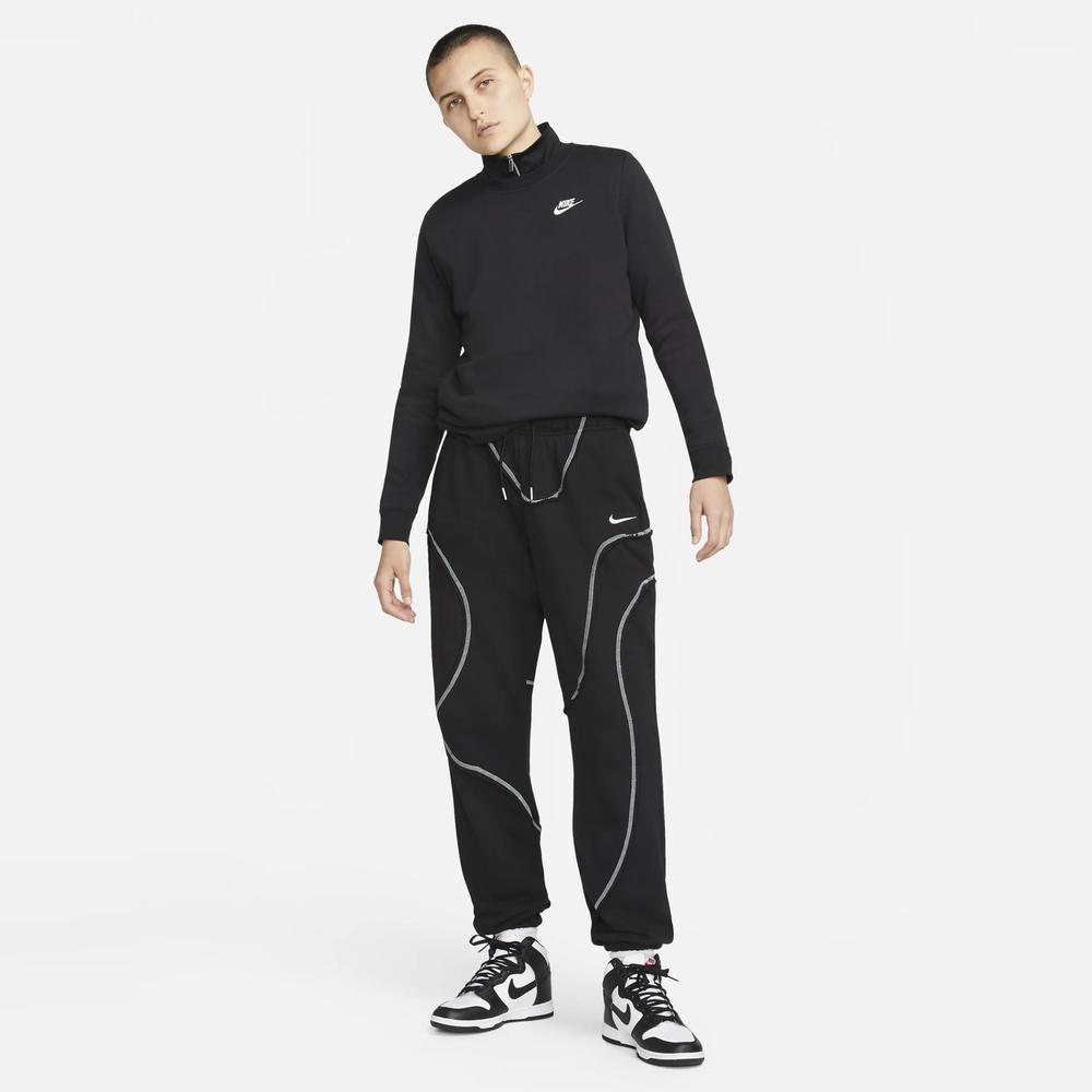 Pulóver Nike Sportswear Club Fleece DQ5473-010 - fekete
