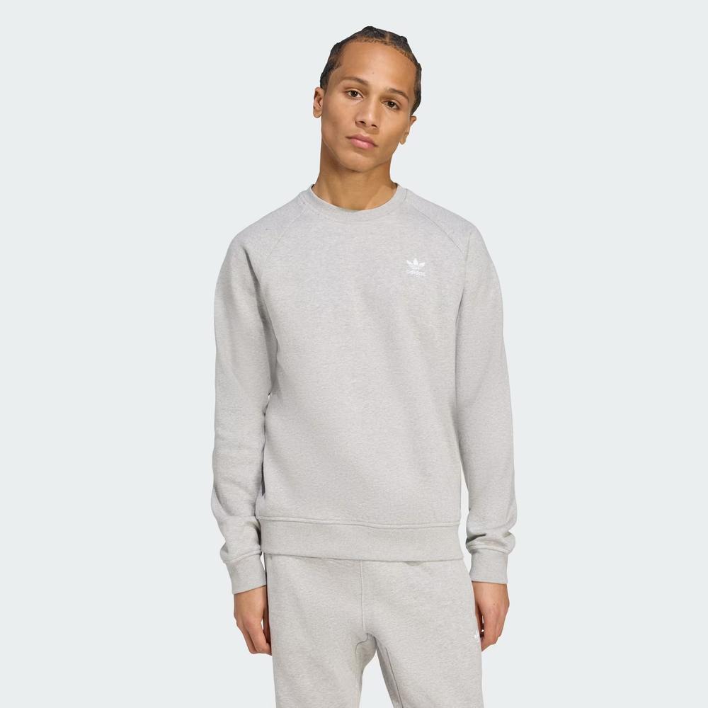 Pulóver férfi adidas Originals Trefoil Essentials Crew JY6140 - szürke