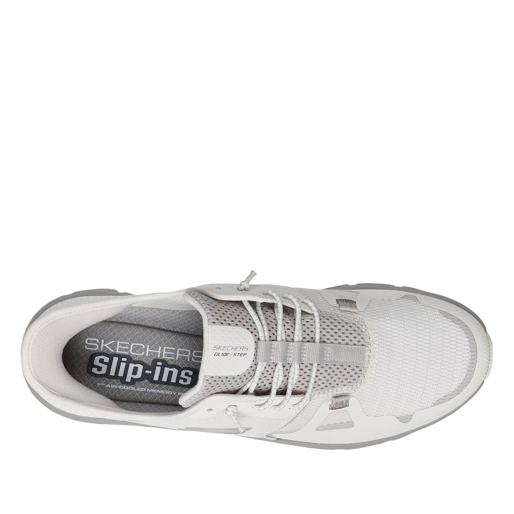 Férfi cipő Skechers Slip-ins: Glide-Step Pro 232930NAT - fehér
