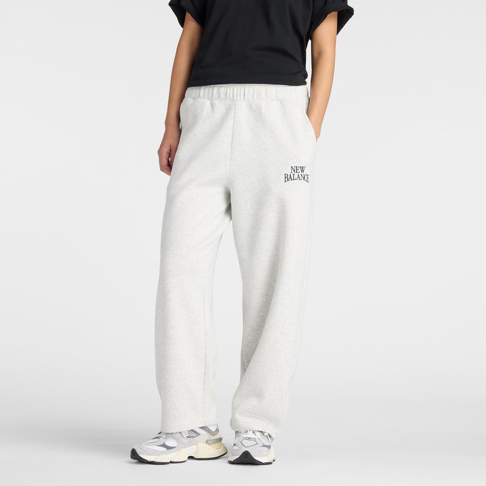 Női nadrág New Balance WB61W1DZAHH - fehér