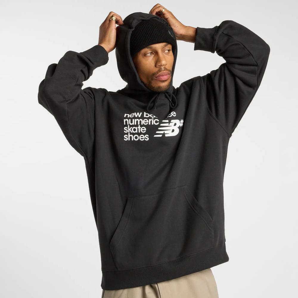 Férfi pulóver New Balance MT51954BK - fekete