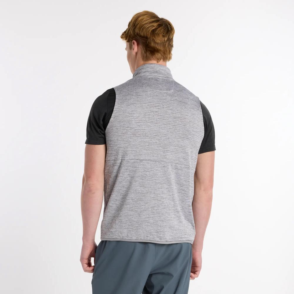 Férfi mellény New Balance MV51200AG - szürke