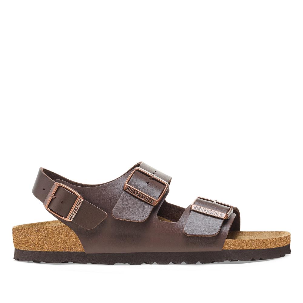 Férfi flip flop Birkenstock Milano BF 34701 - barna