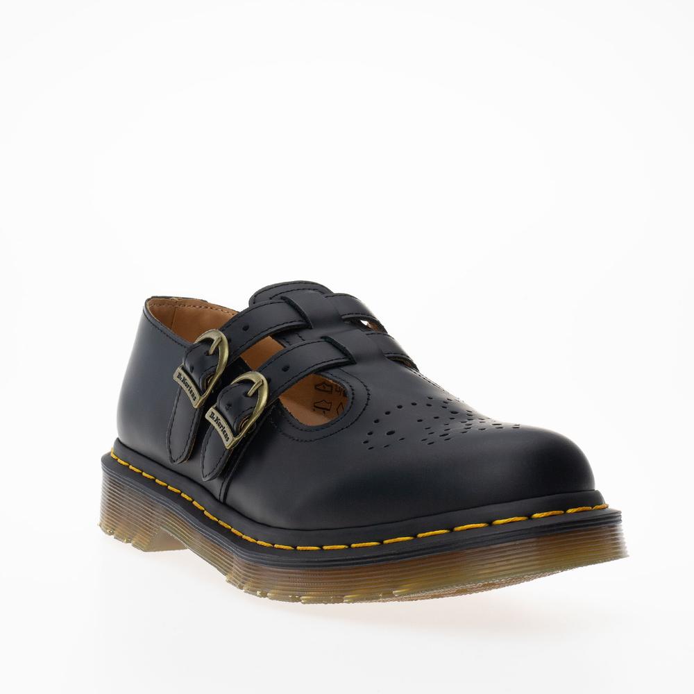 Cipő Dr. Martens 8065 Mary Jane Smooth Leather 12916001 - fekete