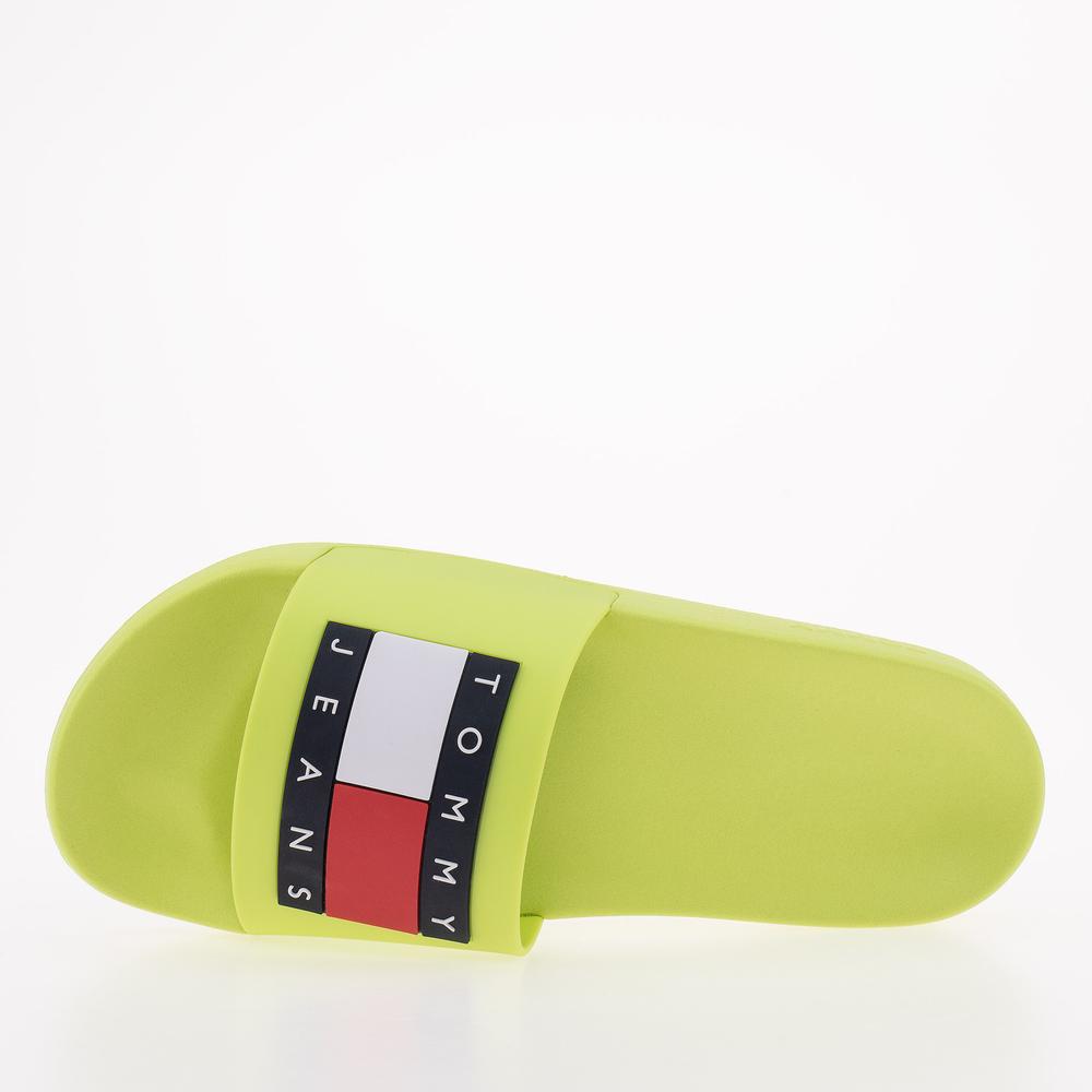 Flip Flop Tommy Jeans Flag Pool EN0EN02115-MSA - zöld
