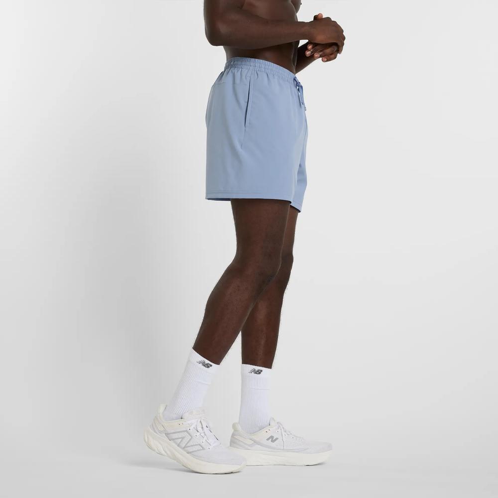 Férfi futónadrág New Balance MS41227DUS - kék