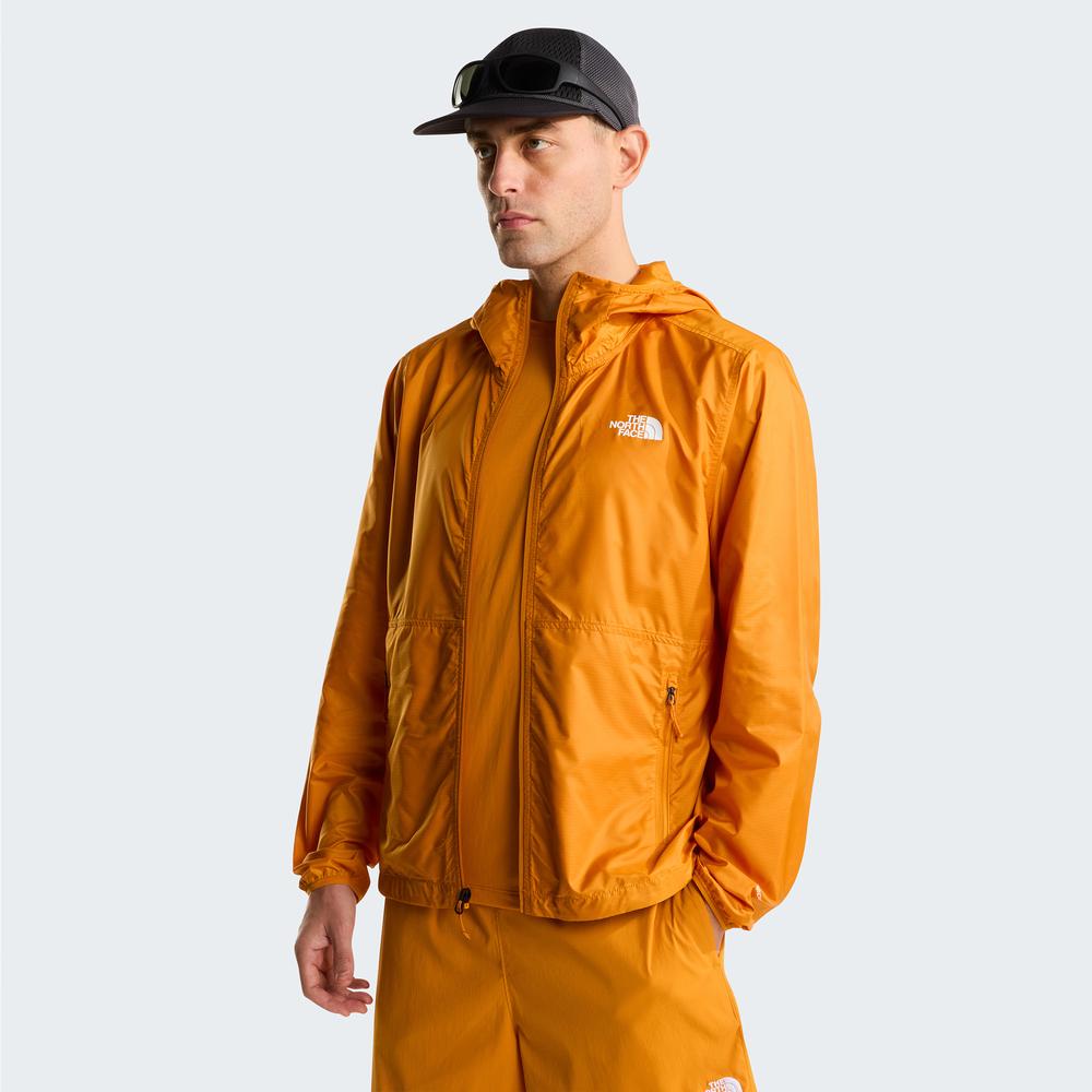 Férfi dzseki The North Face Cyclone 0A8B64G5I1 - narancs