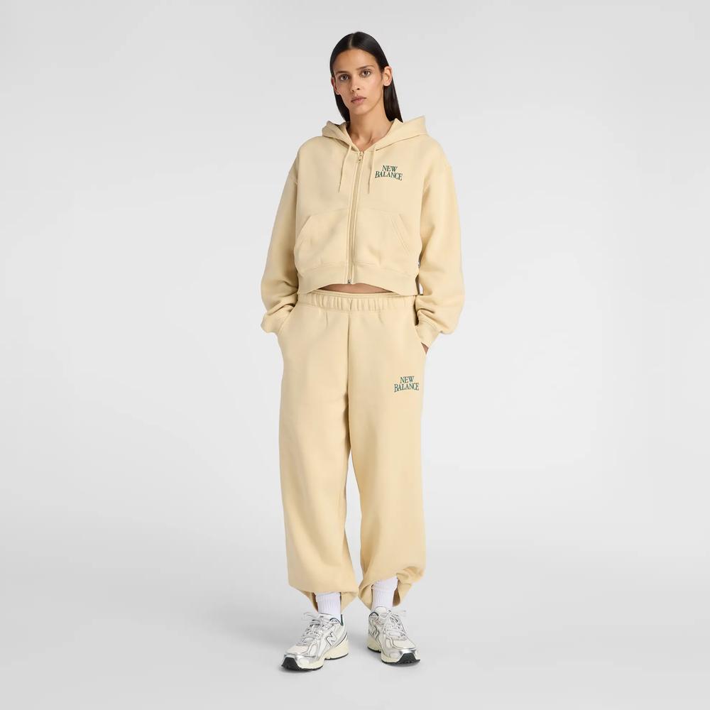 Női felső New Balance WJ61W2EEABC - sárga