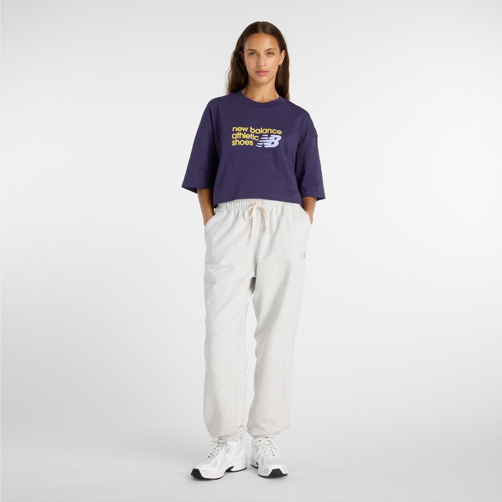 Női póló New Balance WT51908BOY - lila