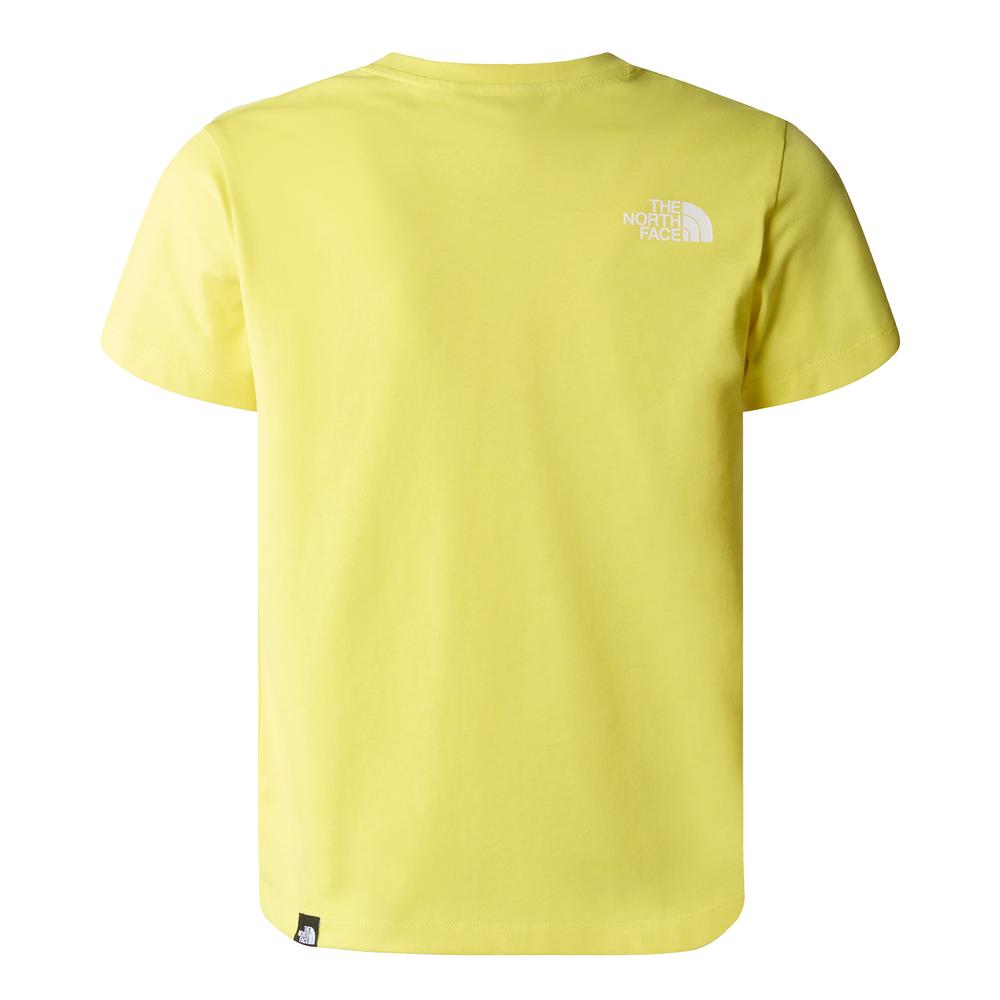 Póló The North Face Simple Dome 0A87T4QIF1 - sárga