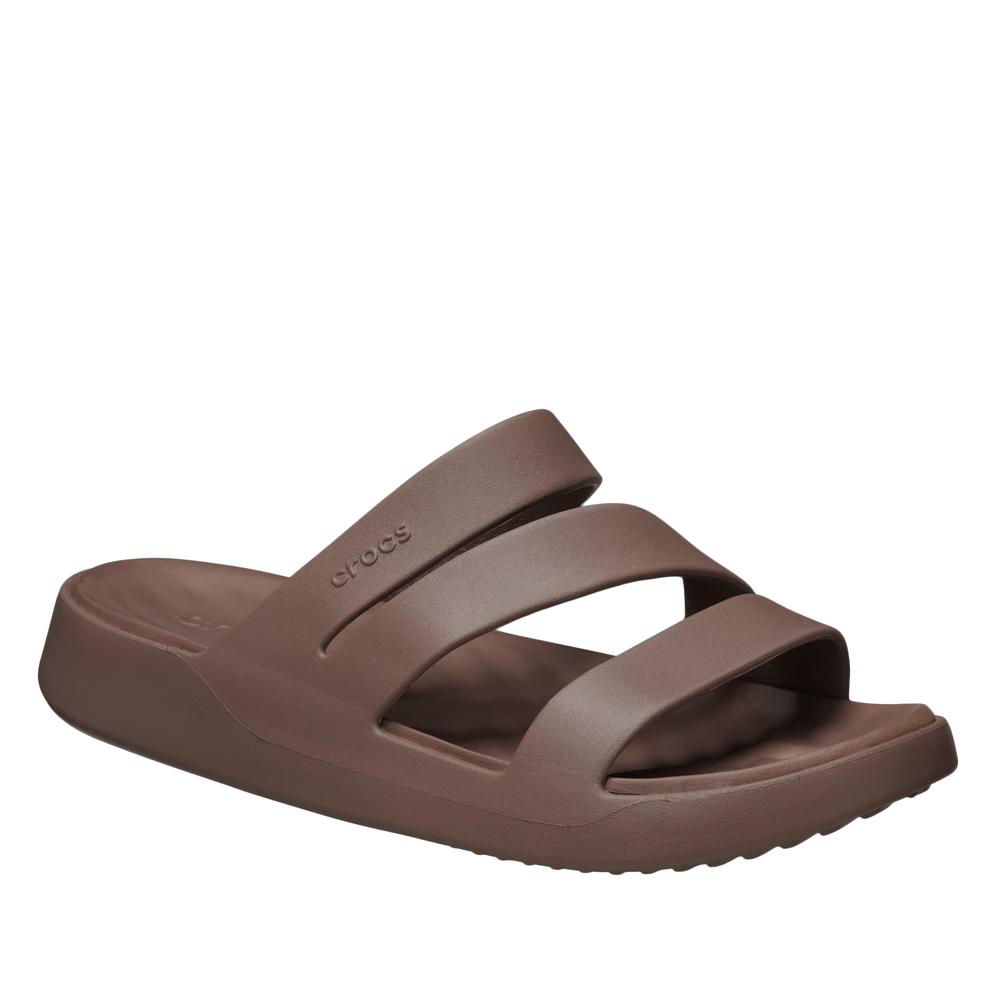 Flip Flop női Crocs Getaway Strappy 209587-0LF - barna