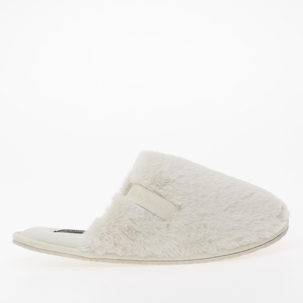 Cipő Calvin Klein Hotel Slipper Fur After Glow YW0YW01593-ACF - fehér